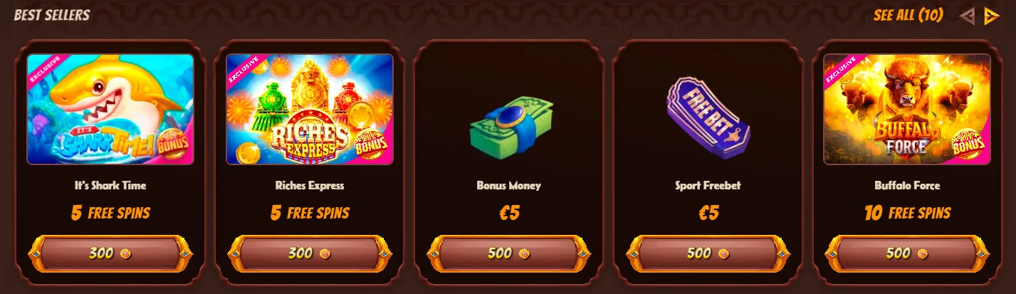 bonuses at shop alawin casino